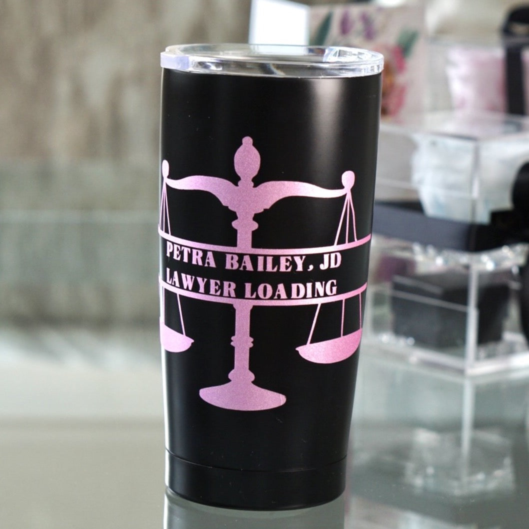 Lawyer Loading Tumbler