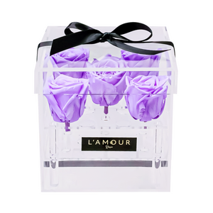 Lavender Petite Acrylic Box