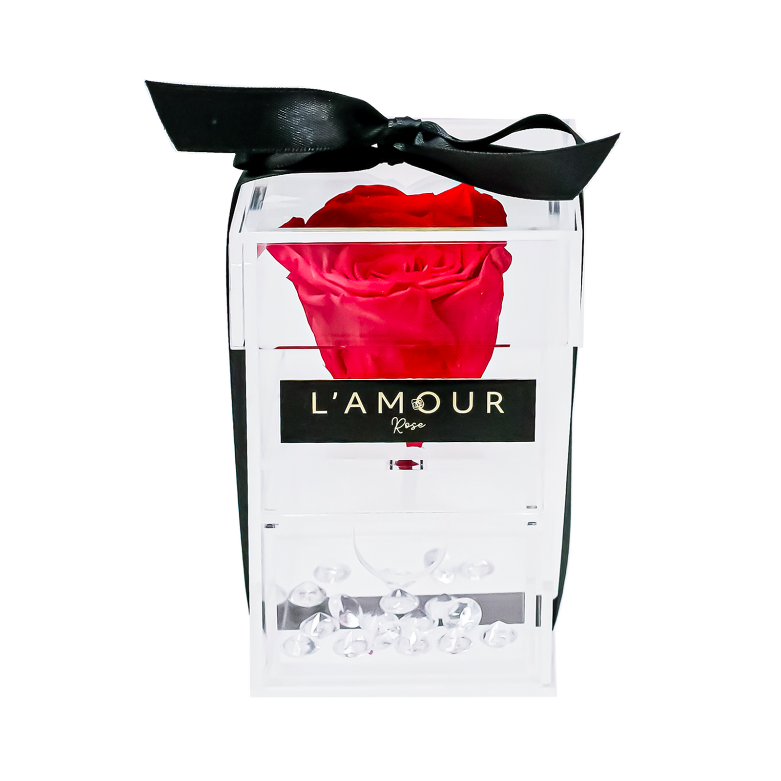 Mini Rose Acrylic Box