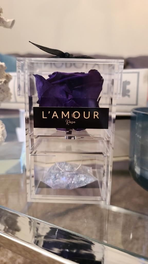 Purple Mini Acrylic Box