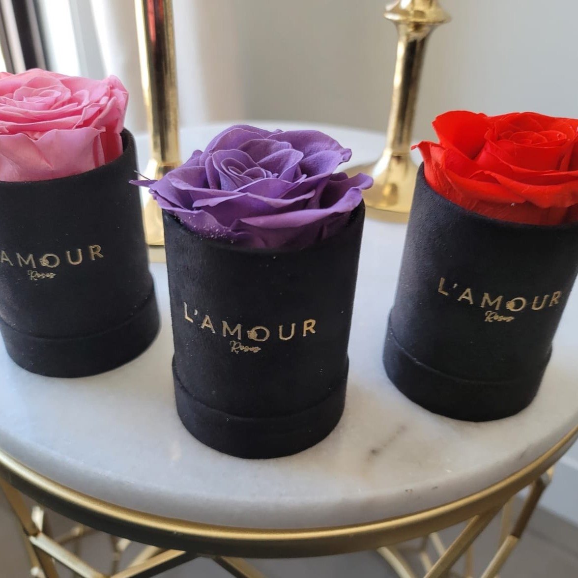 Mini Velvet Bloom Box